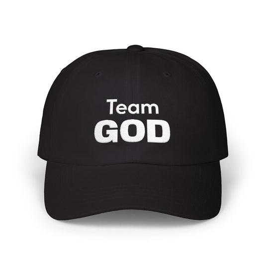 Team God Low Profile Embroidered Faith Baseball Cap