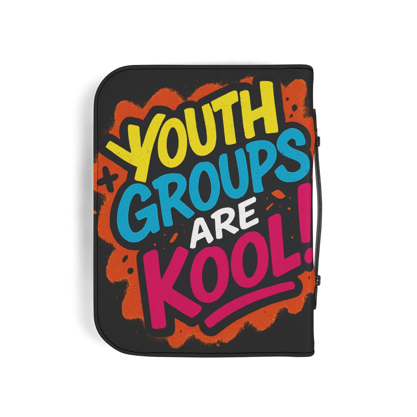 Youth Group Bible Cover | Fun and Colorful Faith Accessory, Perfect for Church Events, Youth Groups, Christian Gifts, Cool Bible Holder