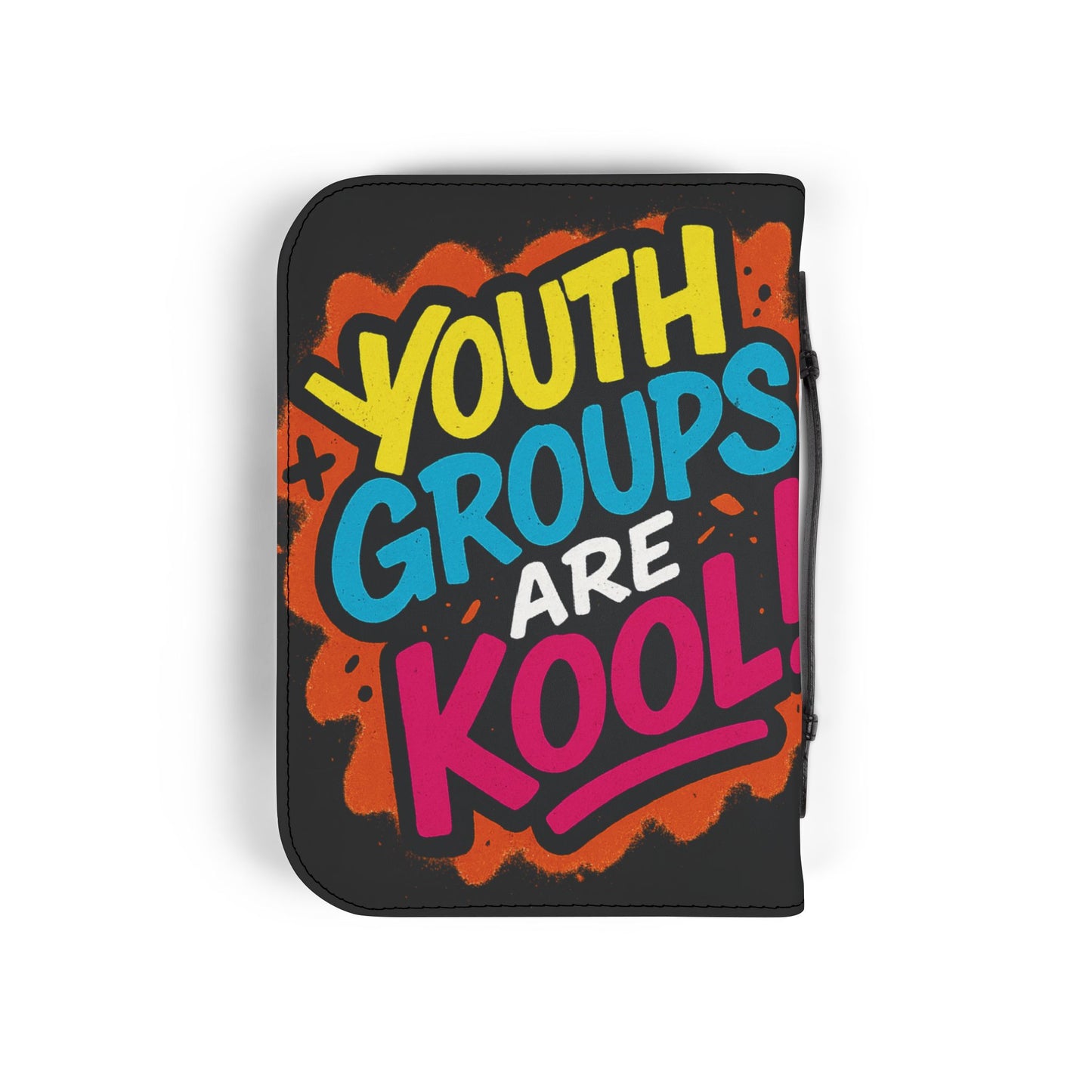 Youth Group Bible Cover | Fun and Colorful Faith Accessory, Perfect for Church Events, Youth Groups, Christian Gifts, Cool Bible Holder
