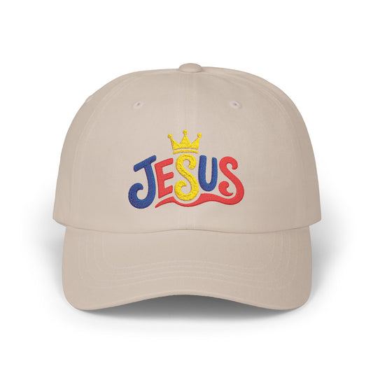 Christian Hat Jesus Crown Embroidered Baseball Cap | Christian hat | Custom Church Merch