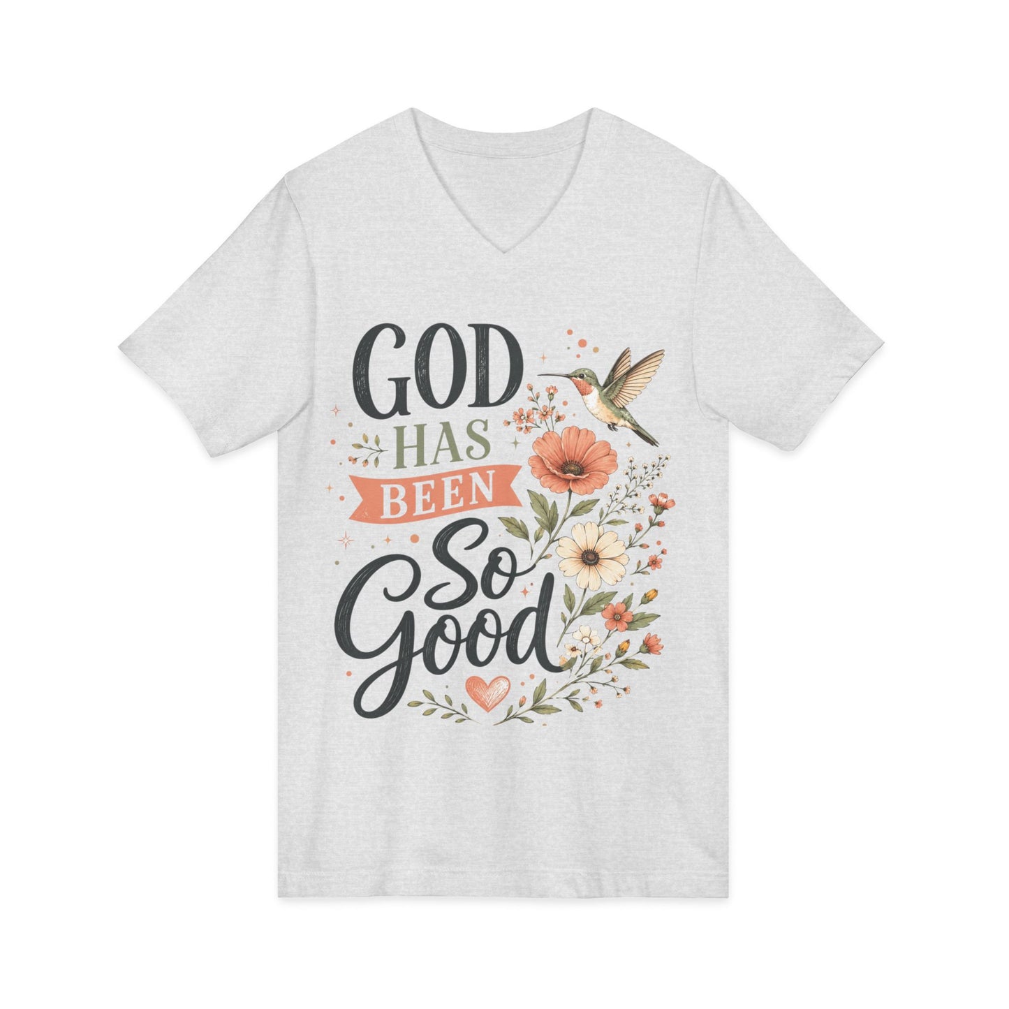 Floral Hummingbird Faith Shirt | Christian shirt | Custom Church Merch
