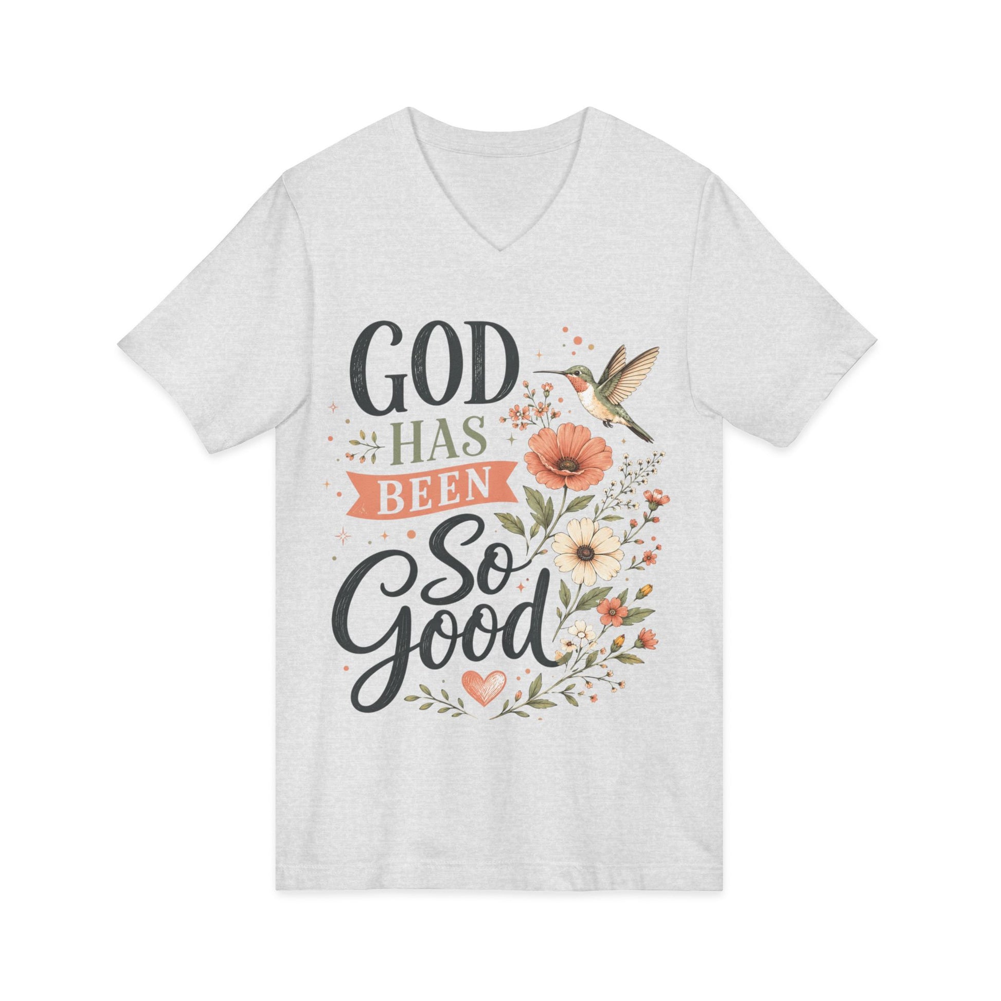 Floral Hummingbird Faith Shirt | Christian shirt | Custom Church Merch