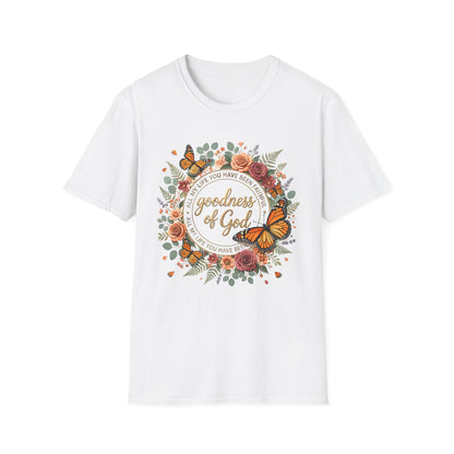 Christian Goodness of God Shirt for Women – His Goodness Never Fails Me Faith Ba | Christian shirt | Custom Church Merch