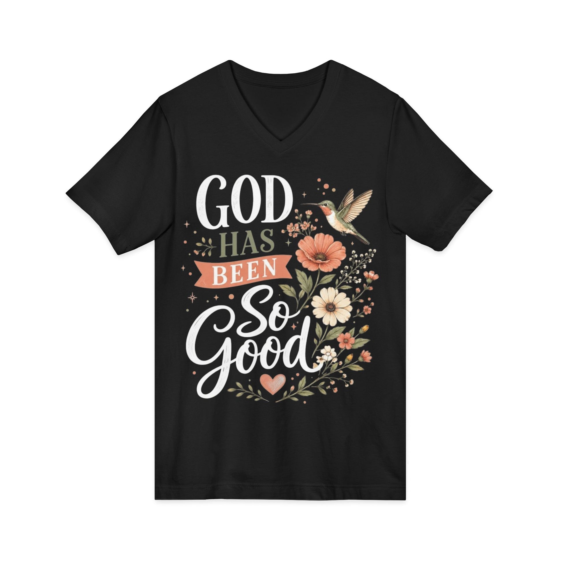Floral Hummingbird Faith Shirt | Christian shirt | Custom Church Merch