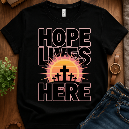Hope Lives V1 Print - Black