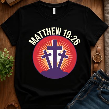 Mathew 19 26 V2b - Black