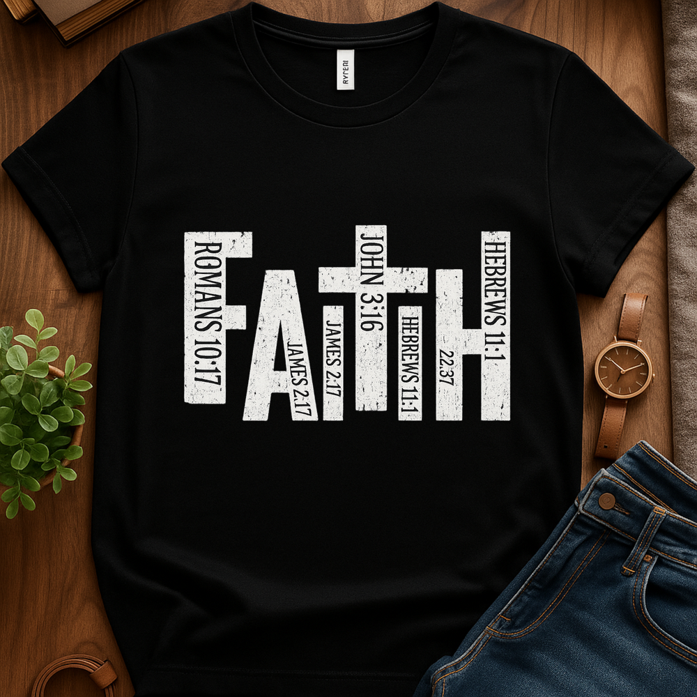 Text Scripture In Letters V1 - Black