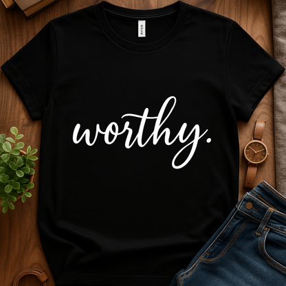 Text Worthy V1b - Black