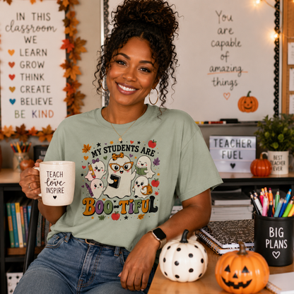 My Students Are Boo-tiful Cute Ghost Teacher Halloween