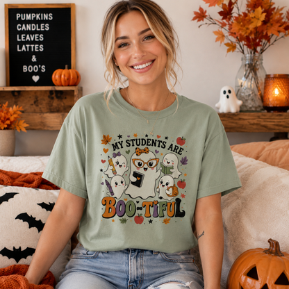 My Students Are Boo-tiful Cute Ghost Teacher Halloween
