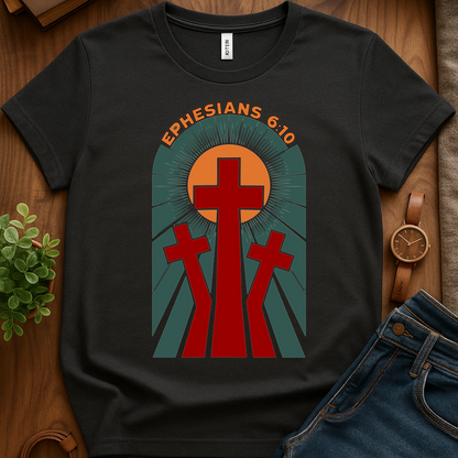 Ephesians 6 10 V1b Print - Dark Heather