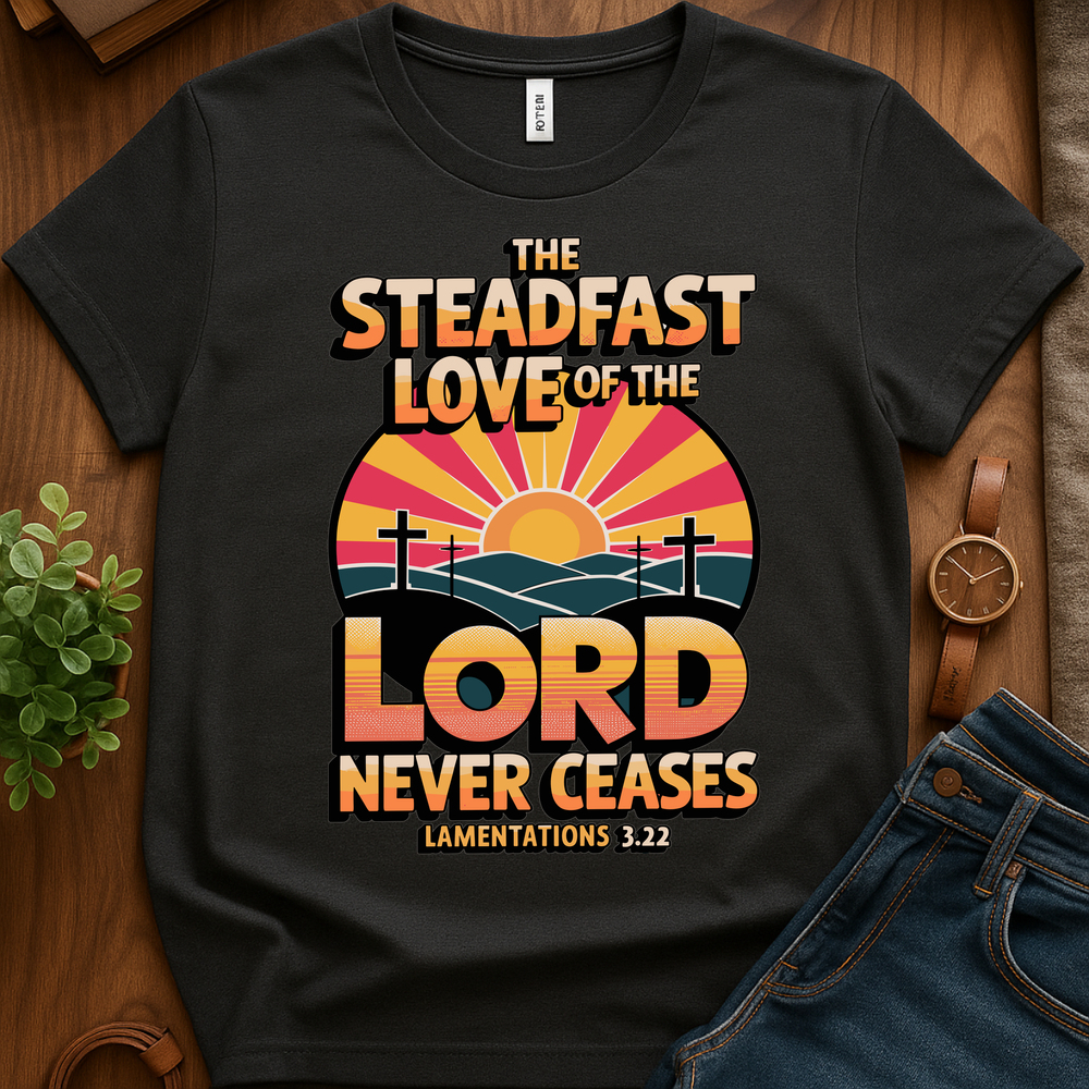 The Steadfast Love Of The Lord V1 Print - Dark Heather