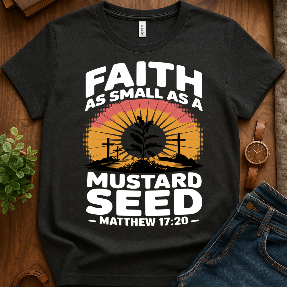 Mustard Seed V1b Print - Dark Heather