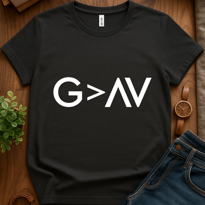 Text Only G Greater Symbols V1b - Dark Heather