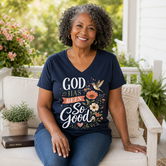 Floral Hummingbird Faith Shirt | Christian shirt | Custom Church Merch