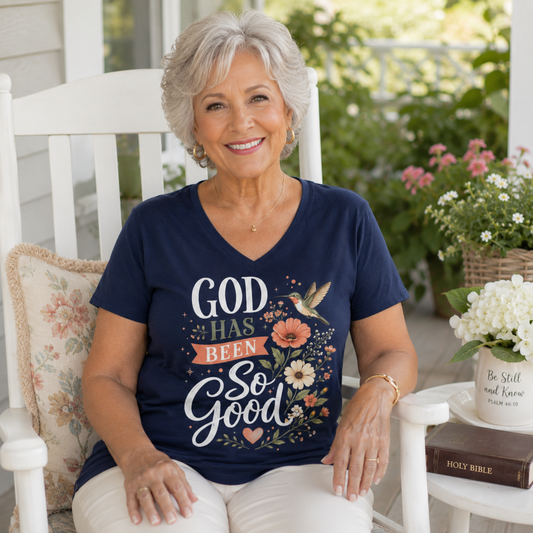 Floral Hummingbird Faith Shirt | Christian shirt | Custom Church Merch