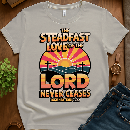 The Steadfast Love Of The Lord V1 Print - Ice Grey