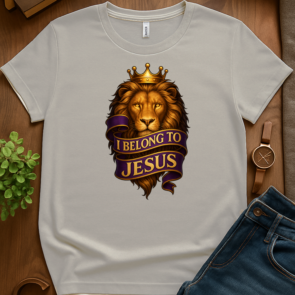 I Belong To Jesus V1 - Ice Grey