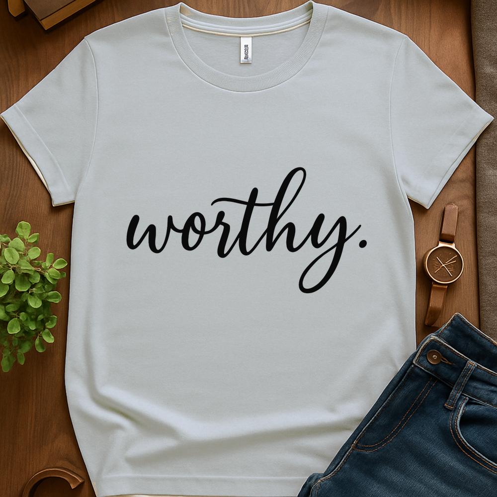 Text Worthy V1b - Ice Grey