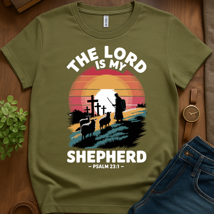Lord Is My Shepherd V2bb - Military Green