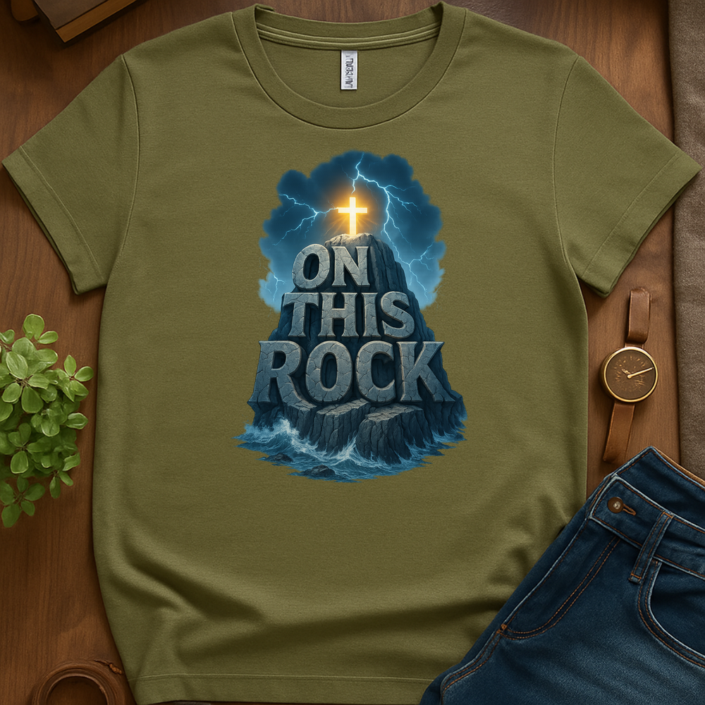 On This Rock V1 - Military Green