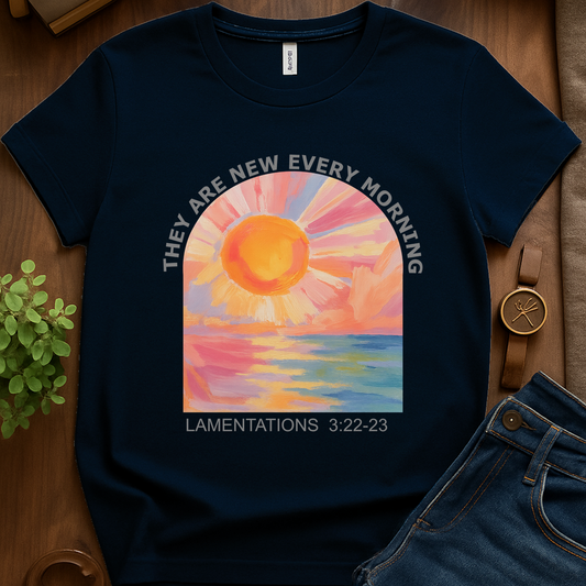 They Are New Every Morning V1 - Navy