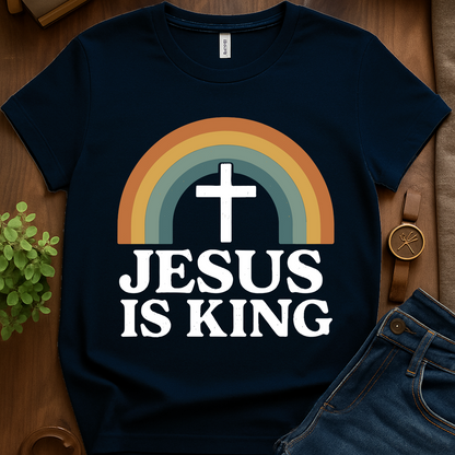 Text Jesus Is King V1b - Navy