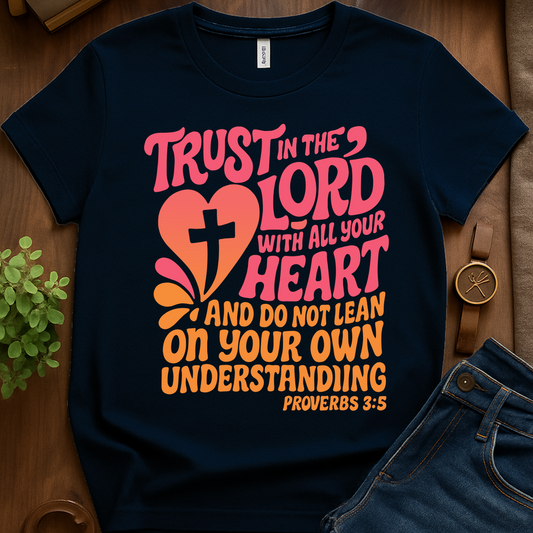 Trust In The Lord V1 - Navy