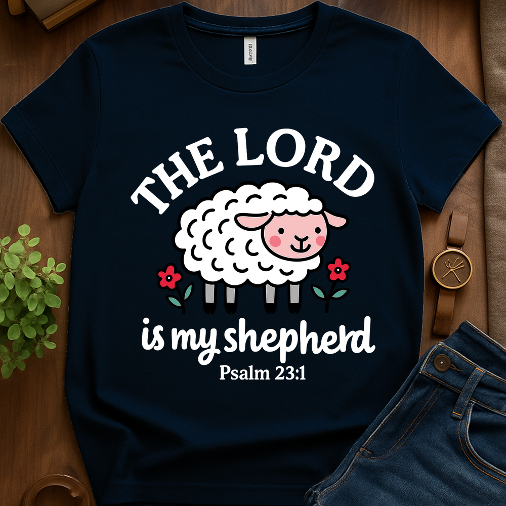The Lord Is My Shepherd V1b - Navy
