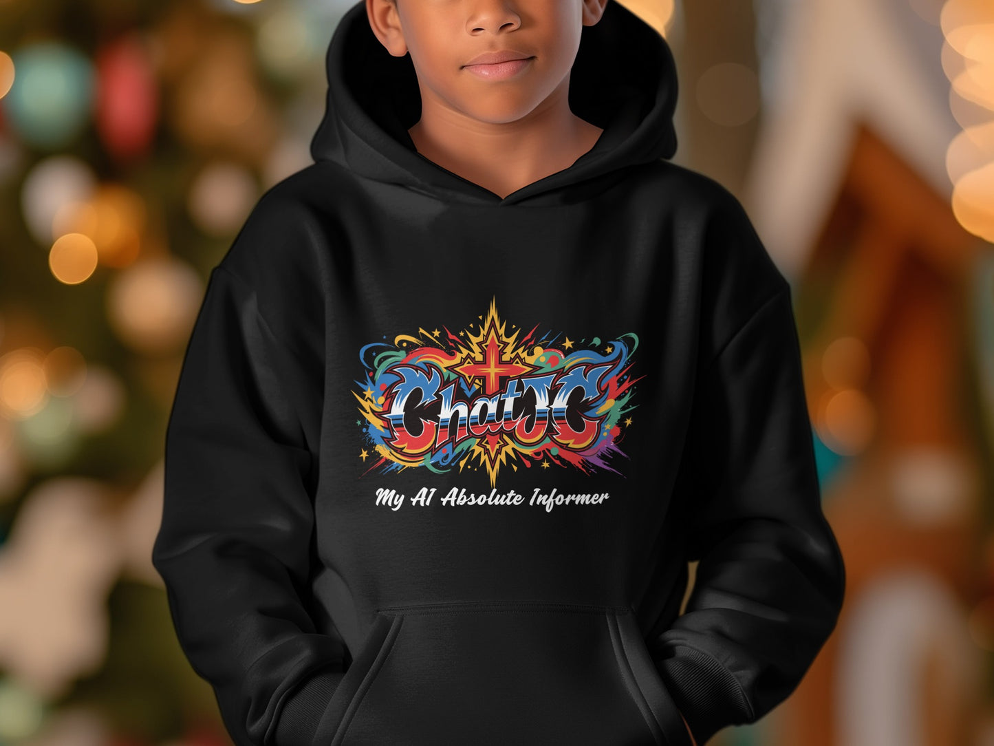 ChatJC My AI Absolute Informer Child Hoodie product type