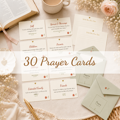 Printable Prayer Board Kit for Women | Christian digital download | Custom Church Merch