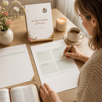 Printable Prayer Board Kit for Women | Christian digital download | Custom Church Merch